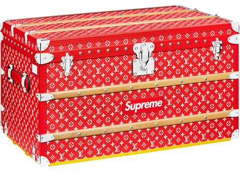 supreme x louis vuitton trunk ebay|Louis Vuitton clothing lineup.